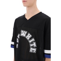 football t-shirt with patches