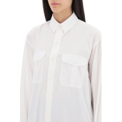 maxi shirt in cotton batista