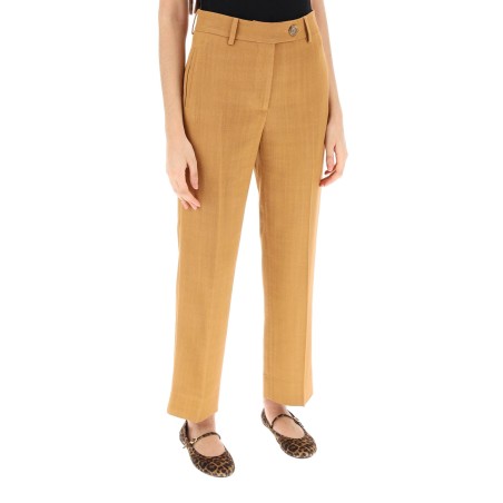 santana peanut nana cropped tailoring pants