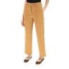 santana peanut nana cropped tailoring pants