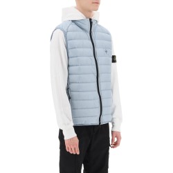 lightweight puffer vest in r-nylon down-tc