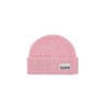 beanie hat with logo label