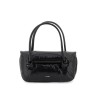 patent leather small shoulder bag