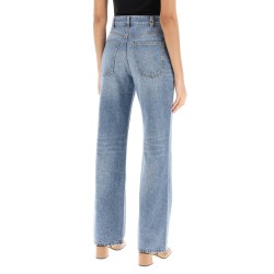 falabella chain flared jeans