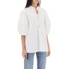 lantern sleeve tunic shirt