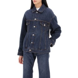 hourglass denim jacket