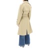 cotton double-breasted trench coat