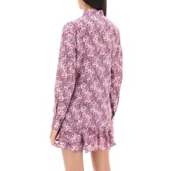 ilda floral georgette shirt