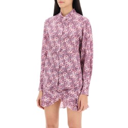 ilda floral georgette shirt