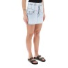 narjis denim mini skirt