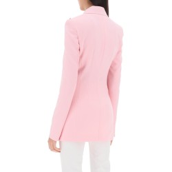 frizzo double-breasted blazer in jersey