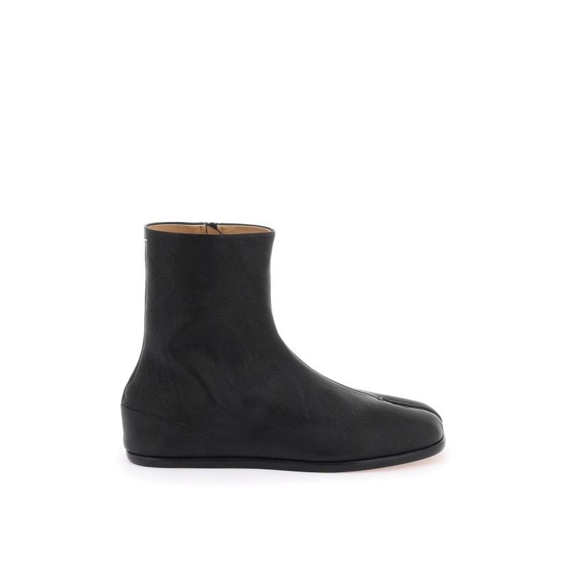 tabi flat ankle boots