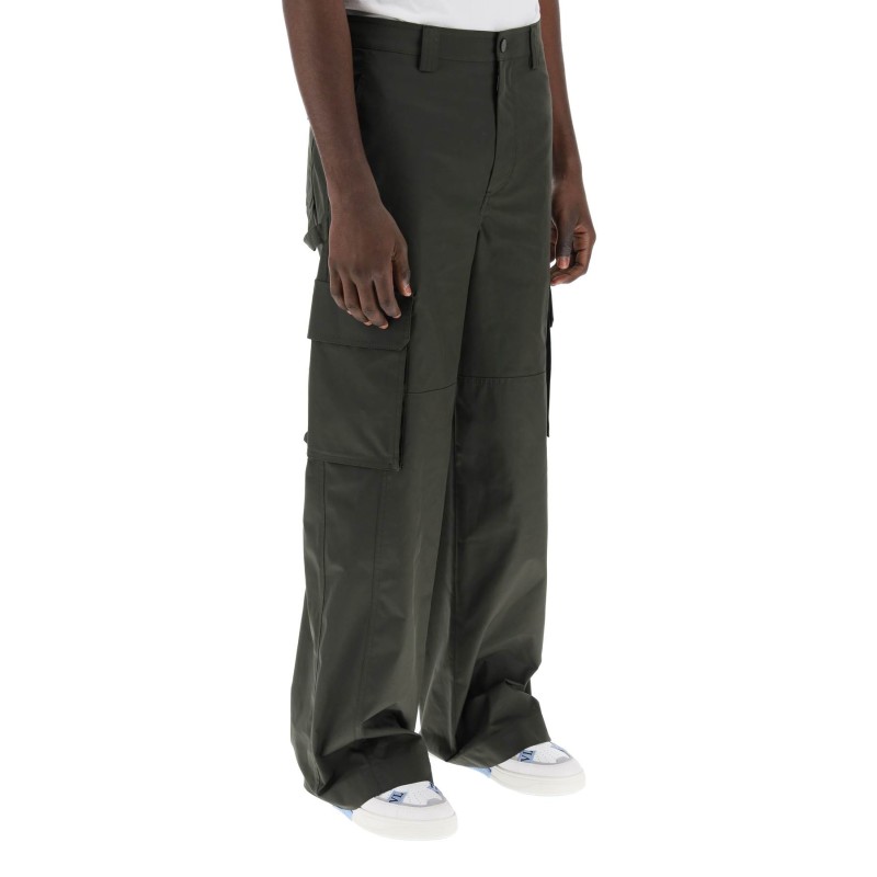 cargo pants in stretch nylon