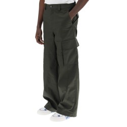 cargo pants in stretch nylon