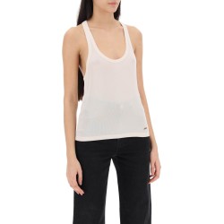 racer-back tank top