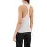 racer-back tank top