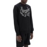 warped logo sweatshirt