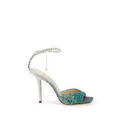 saeda 100 sandals with degradé crystals