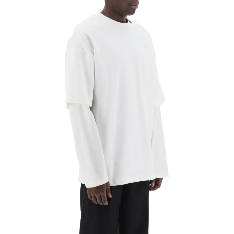 long-sleeved layered t-shirt