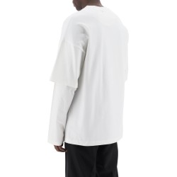 long-sleeved layered t-shirt