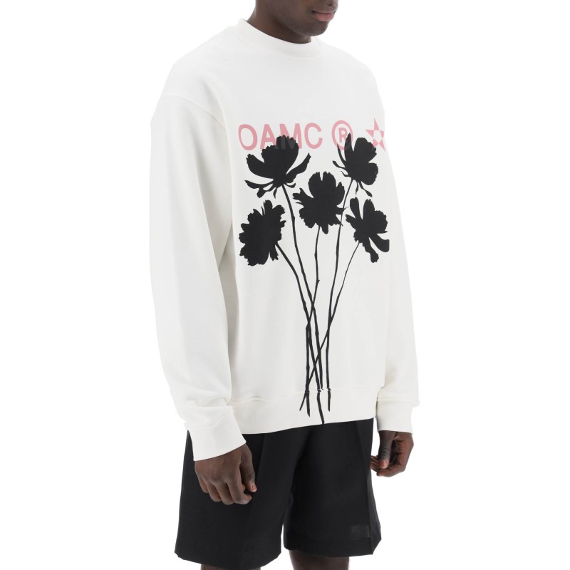 whiff sweatshirt with graphic print