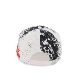 printed baseball cap with logo embroidery