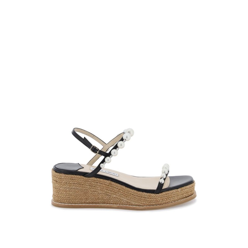 amatuus 60 wedge and pearl sandals