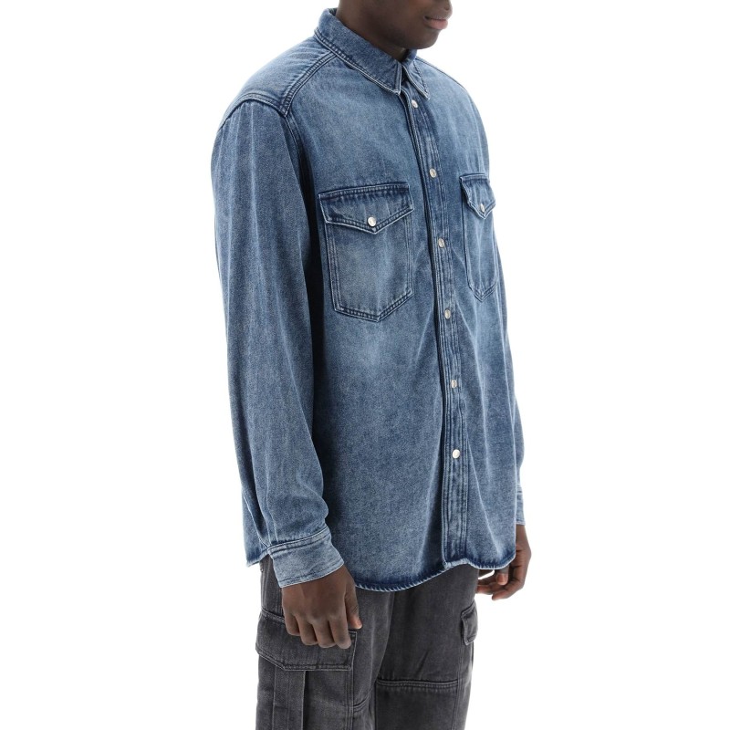 Overshirt in denim Tailly