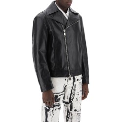 nappa biker jacket