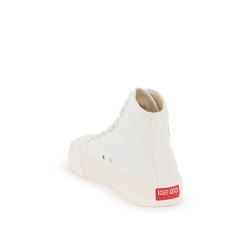 canvas high-top sneakers