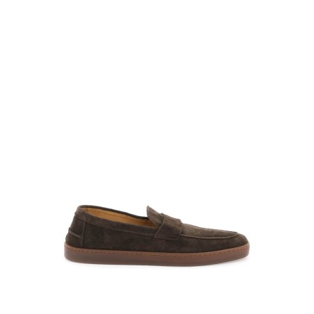 suede loafers