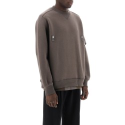 double hem sweatshirt