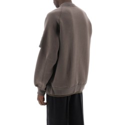 double hem sweatshirt