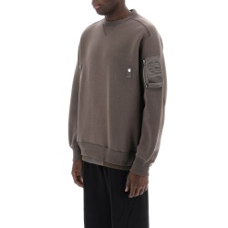 double hem sweatshirt