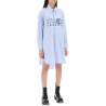 shirt dress with numeric logo