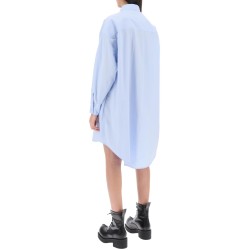 shirt dress with numeric logo