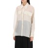 missa oversized organza shirt