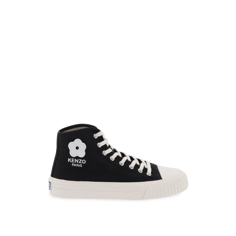 canvas kenzo foxy high-top sneakers