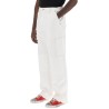 wide cotton canvas trousers for men or women