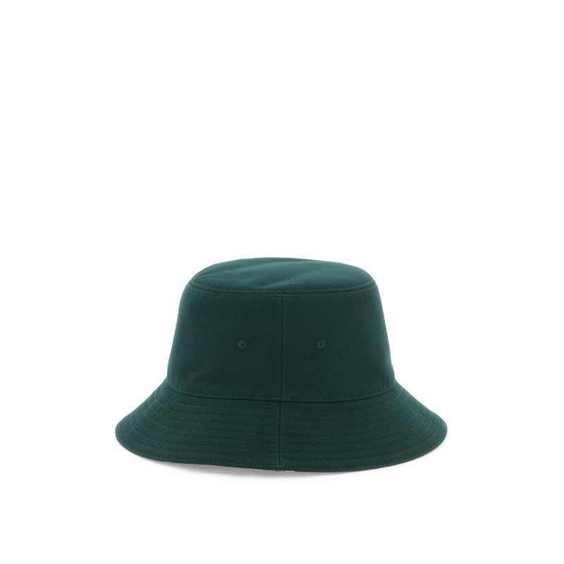 reversible cotton blend bucket hat