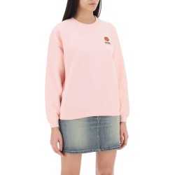 crew-neck sweatshirt with embroidery