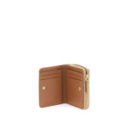 the leather mini compact wallet