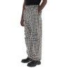 workwear pants in houndstooth