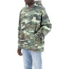 camouflage hoodie sweatshirt with