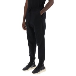 french terry cuffed jogger pants