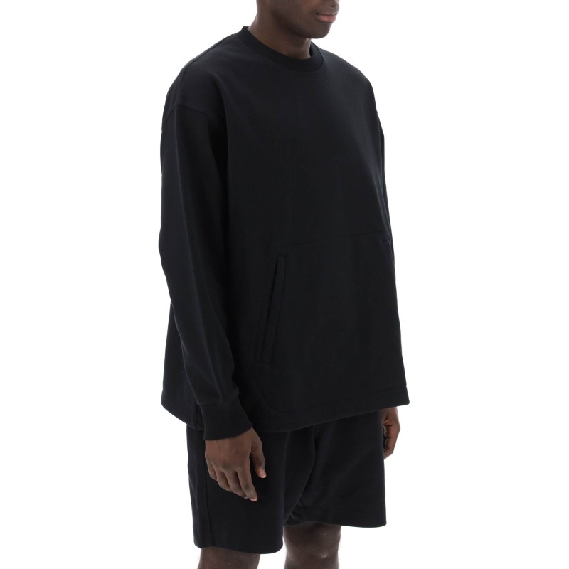 "oversized cotton blend sweat