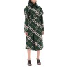 kensington trench coat with check pattern