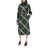 kensington trench coat with check pattern