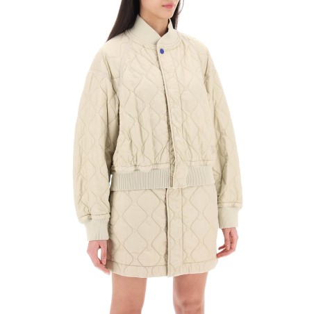 quilted bomber jacket