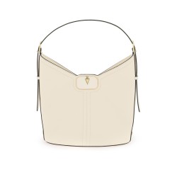 vlogo leather hobo bag